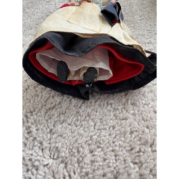 Vintage Cornish Bal Maiden Doll W Bonnet,Apron Shallowpool Handicrafts - Picture 5 of 11